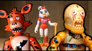 More FNAF BOOTLEGS Twisted Ones Pizzeria Simulator and Security Breach Action Figures [upl. by Aleris267]