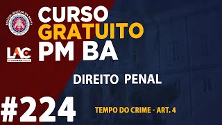 PM BA 2019  Lei Penal Excepcional Especial e Temporária  Art 3 [upl. by Lynnett585]