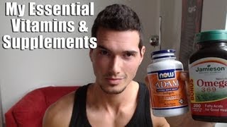 My Vitamins amp Supplements Omega Creatine CLA and [upl. by Renita]