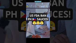 US FDA Bans Filipino Sauces Shortages Hit New York Shops [upl. by Fleischer]