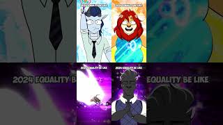 2024 EQUALITY COMPLETE EDITION  Rocky Rakoon Animation Meme Shorts tiktok viral funny trending [upl. by Cyna357]