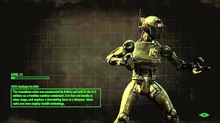 Fallout 4 Assaultron Voices French [upl. by Olraced311]