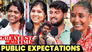 The Greatest of All Time Moment in Our Life  Thalapathy Vijay  Public Opinion [upl. by Litha]