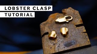 How To Make A Clasp COMPLETELY By Hand  Jewellery Making Tutorial  Goldsmiths Workshop Secrets [upl. by Moyers]