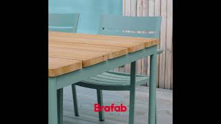 Brafab quotDeliaquot Gartenstuhl amp quotNoxquot Gartentisch in der Trendfarbe Dusty Green [upl. by Brigham]