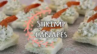 Shrimp Canapés [upl. by Eittak909]