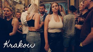 Krakow Poland Nightlife CRAZY NIGHT 4k Walking Tour Vlog Best Night Life 2022 🇵🇱 [upl. by Ydur]