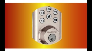 Kwikset 98880 004 SmartCode 888 Smart Lock Touchpad Electronic Deadbolt Door Lock with Z Wave Plus F [upl. by Otilegna]