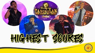 Tawag ng Tanghalan Season 6 Top 3 Highest Scores [upl. by Enidlareg186]