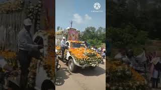 कार्डिनल तेलेस्फोर पी टोप्पो अंतिम दर्शनFuneral procession of cardinal Telesphore P Toppo [upl. by Amado618]