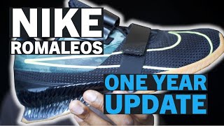 Nike Romaleos 4 One Year Later [upl. by Nywde]