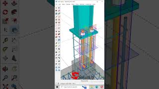 Cara buat Angkur Baja  Smart Object  Sketchup [upl. by Laud676]