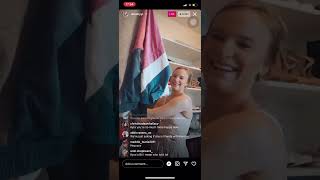 Kyra Sivertson Instagram Live February 14th [upl. by Macleod]