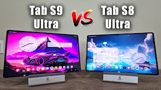 Samsung Galaxy Tab S9 Ultra vs Tab S8 Ultra  FULL Comparison [upl. by Relly]