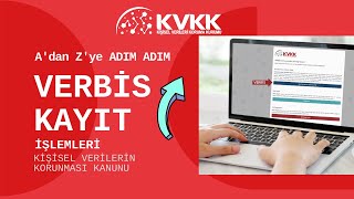 Adan Zye Adım Adım VERBİS Kayıt İşlemleri Sicile Kayıt Nasıl Yapılır  Tüm Detaylar  KVKK [upl. by Molahs317]