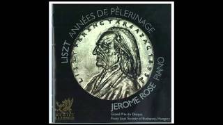 Jerome Rose Plays Liszt Annees de Pelerinage  Grand Prix du Disque  Medici Classics [upl. by Broderic564]