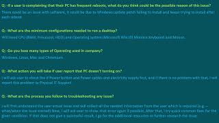 Top 40 Most asked Interview Question amp Answer for Service Desk IT Support IT Help Desk Desktop L1 [upl. by Radbourne]