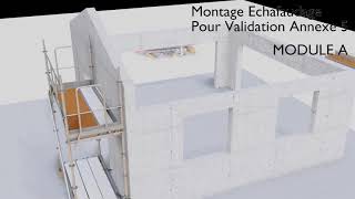 Montage Echafaudage Final opt3 [upl. by Marella]