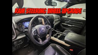 2019 Ram Steering Wheel Upgrade [upl. by Eyllom31]