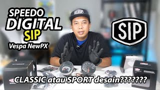 REVIEW Speedo DIGITAL VESPA DARI SIP SCOOTER untuk vespa NEW PX [upl. by Aneekan]