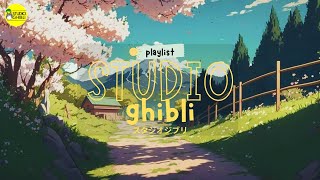 Relaxing Piano Studio Ghibli Playlist Relaxing Ghibli for sleep and work 🍒 [upl. by Ocana]