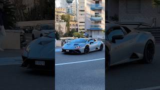 Lambo STO monaco supercars carspotting [upl. by Eirene819]