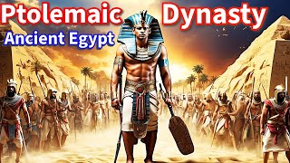 The History of the Ptolemaic Dynasty Exploring Ancient Egypts Rulers [upl. by Ellerihs]