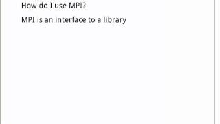 HighPerformance Computing  Episode 1  Introducing MPI [upl. by Gifferd]