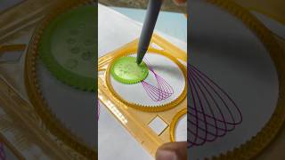 How many rotations🤔spirograph shorts satisfying 2024 [upl. by Channa]