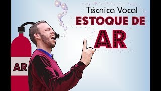 Gederson  Técnica vocal estoque de Ar vento [upl. by Aubin]