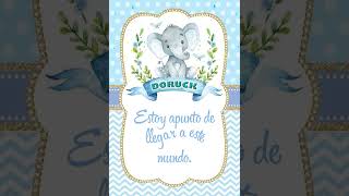 Invitacion digital Baby Shower [upl. by Gavriella478]