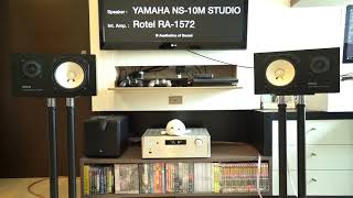 Yamaha NS10M Studio Daft Punk  Get Lucky [upl. by Nnaarual]