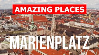 Marienplatz in 4k Germany Munich to visit [upl. by Llerrut396]