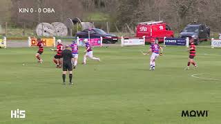 KINGUSSIE V OBAN CAMANACHD April 27 2024 MOWI PREMIERSHIP [upl. by Jamin]