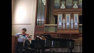 Hok Nam Fong 13 years performs Variations on a Theme of Corelli by Kreisler [upl. by Adey]