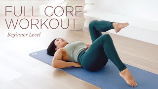 30 Minute Core Workout  Pilates for Beginners [upl. by Marks]