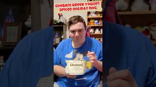 Craig Tries Chobani Greek Yogurt Spiced Holiday Nog autistic autism tastetest yogurt chobani [upl. by Tien]