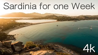 Sardinia for one Week  4k [upl. by Gerianna]