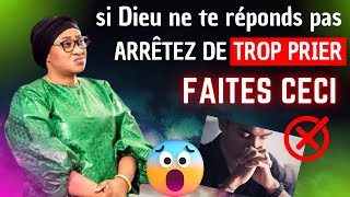 Arreter de trop prier Pasteur Joelle KABASELE [upl. by Sasnak]