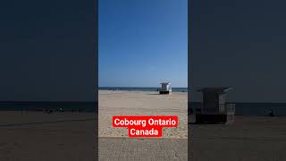 Cobourg Beach Lake Ontario in Northumberland County 95 KM East of Toronto Ontario travel ontario [upl. by Labotsirc4]