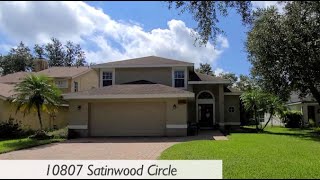 10807 Satinwood Circle Orlando Florida 32825 [upl. by Ahseit376]