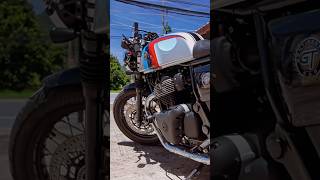 Modified Continental GT650 Short Cone Exhaust System Sounds gt650 continentalgt650 exhaustsound [upl. by Feinleib923]