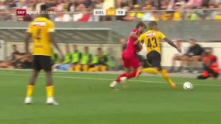 Biel  Young Boys 23 18082018 [upl. by Aicekan]