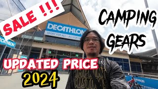 MAGKANO SA DECATHLON PASIG  UPDATED PRICE 2024  QUECHUA TENT decathlon [upl. by Ahsiel]