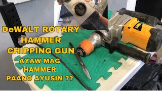 ROTARY HAMMER CHIPPING GUN AYAW MAG HAMMER PAANO AYUSIN GRASA LANG PALA KAILANGAN [upl. by Megan823]