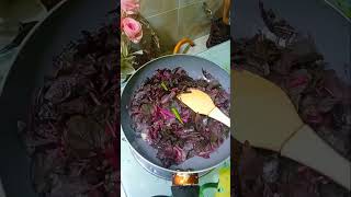 Lal shak recipeyoutube shortviral shortviral video [upl. by Dacey]