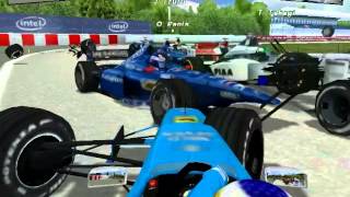 rFACTOR CRASH [upl. by Ecnerolf]