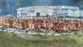 FIESTA ASADO CHOLILA  CHUBUT  PATAGONIA  ARGENTINA [upl. by Coy]