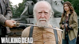 Classic Scene  The Governor Kills Hershel  Season 4  The Walking Dead [upl. by Noam]