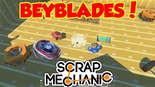 BEYBLADES  Scrap Mechanic HD [upl. by Harris669]